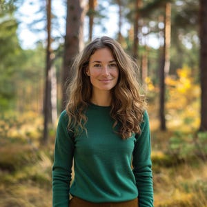 Merino Wool Crewneck Top | 16 Colors | Women’s knitwear | Ready to ship merino wool women's top